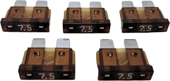 LB Tools Zekering standaard NORM 7,5A (5 st)