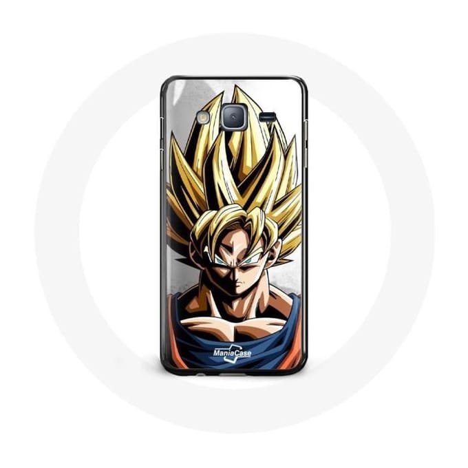 Case voor Samsung Galaxy j3 2016 plus Goku Wall Dragon Ball Super