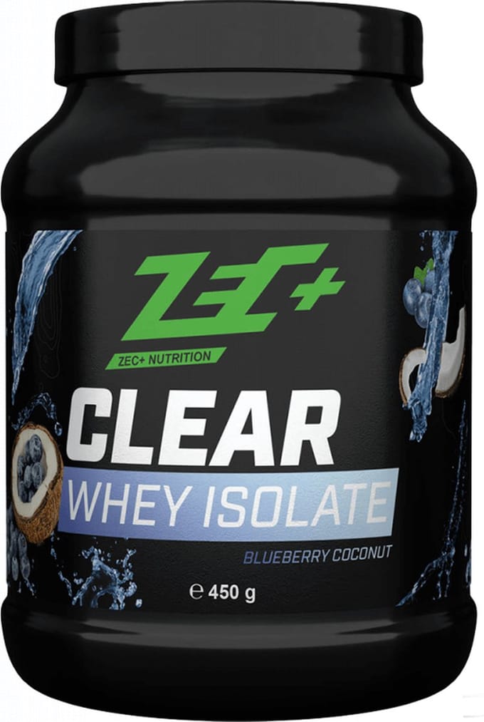 Zec+ Clear Whey Isolate (450g) Blueberry Coconut - Eiwitten - Helder eiwit
