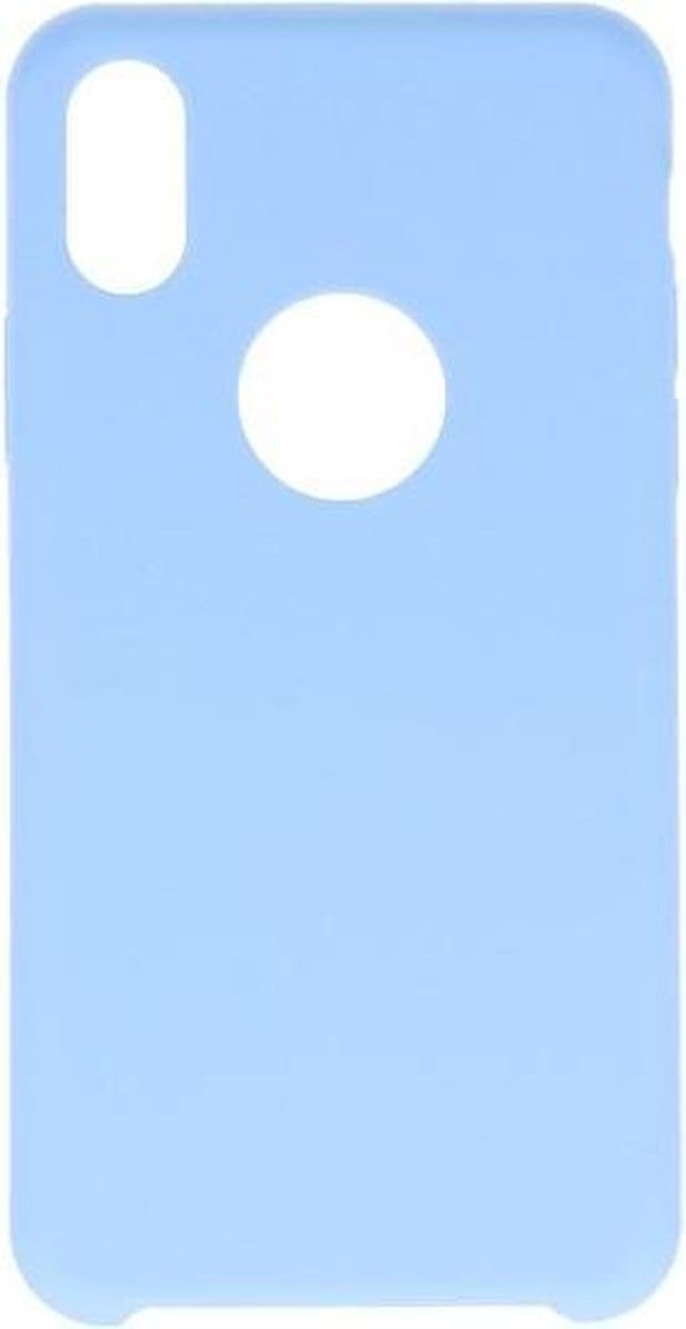 BestCases.nl Apple iPhone X Premium TPU back case hoesje Licht Blauw