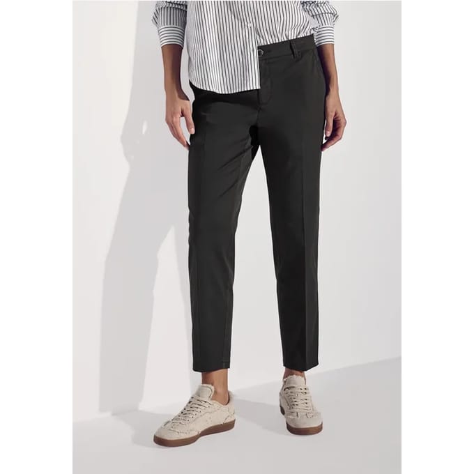 Twill chino broek