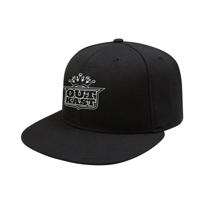 Outkast unisex volwassen keizerlijke kroon snapback cap One Size zwart/wit