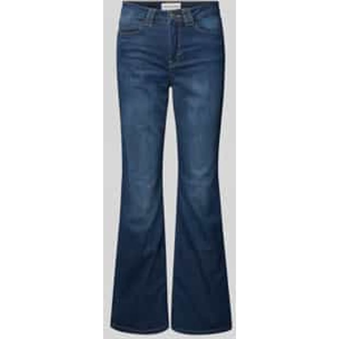 Flared jeans met 5-pocketmodel, model 'Enja'