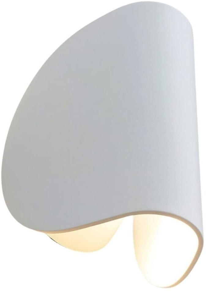 Kosilum - Notte - Wandlamp - Wit - Aluminium