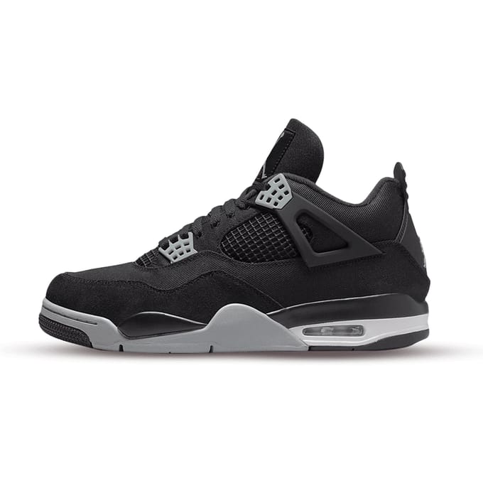 Air Jordan 4 Retro SE Black Canvas