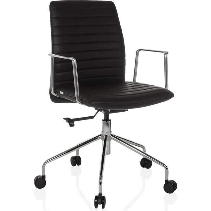 Bureaustoel / directiestoel VEMONA 30 PU zwart hjh OFFICE