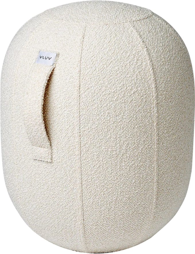 VLUV KAPSUL DIVA balans capsule - ergonomische zitten - voor kantoor en thuis - maat M - White