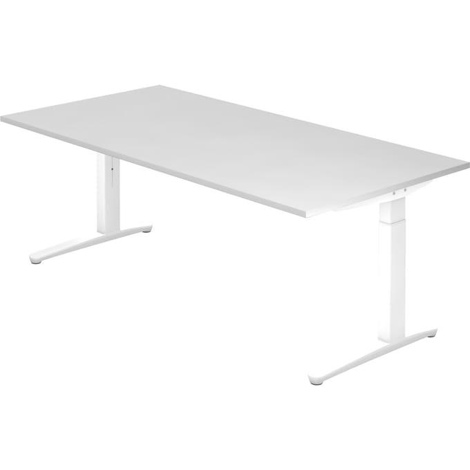 XTRA XB 2E WW | Bureau - Wit 200 x 100 Tafelhoogte I In hoogte verstelbaar