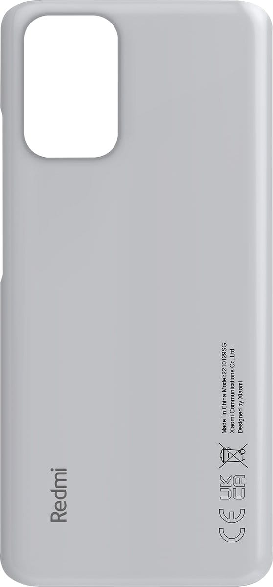 Xiaomi, Batterijdeksel voor Xiaomi Redmi Note 10S Mineral Origineel Service Pack, Lichtgrijs