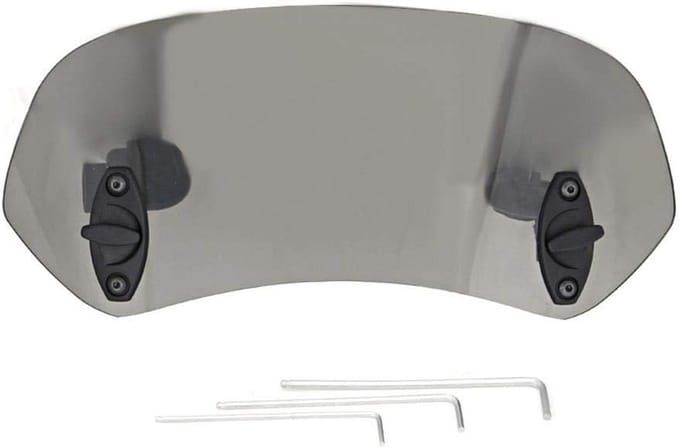 Verstelbare Winddeflectorclips voor Motorfietsen - Premium Acryl
