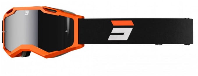 Shot Iris 2.0 Tech Orange Matt MX Goggles -