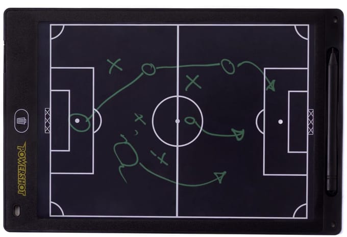 POWERSHOT® tactisch paneel voetbal - inktvrij - gerecyclede materialen!