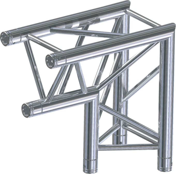 Global Truss F33, D90 hoek, C25 3-punt - Hoeken
