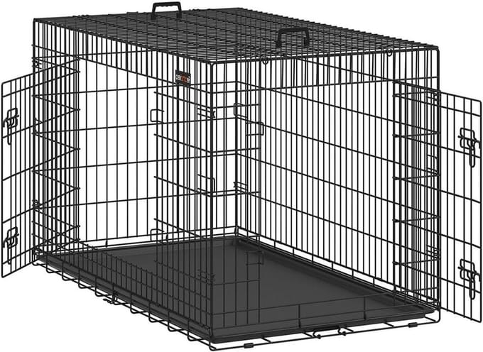 Hondenbench Opvouwbaar - Dierenkooi - Hondenhok - Metaalframe