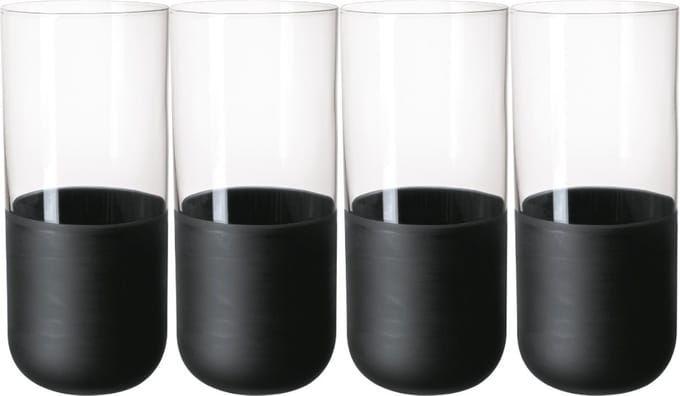 Villeroy & Boch Manufacture Rock Longdrink Glas 4 Stuks