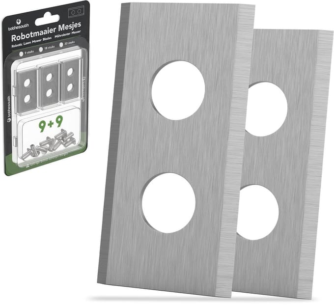 To the South® Universele Robotmaaier Mesjes geschikt voor Philips 9 Stuks