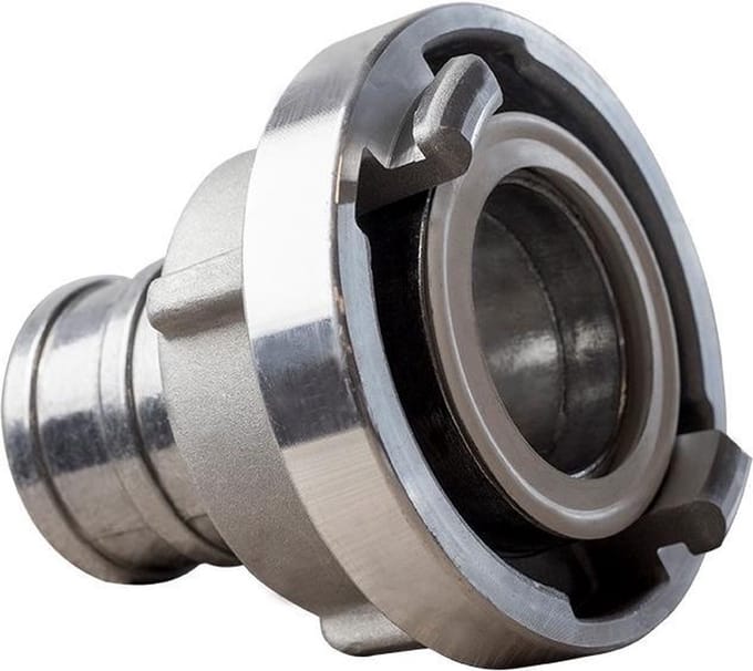 Storz Koppeling - Lange Tule - aluminium - �65mm - nokafstand 89mm