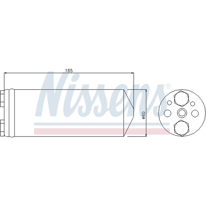 Droger, airconditioningsysteem NISSENS 95425