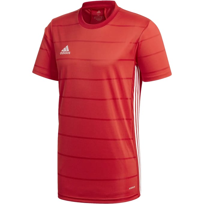 Adidas Campeon 21 Shirt Korte Mouw Heren - Rood | Maat: S