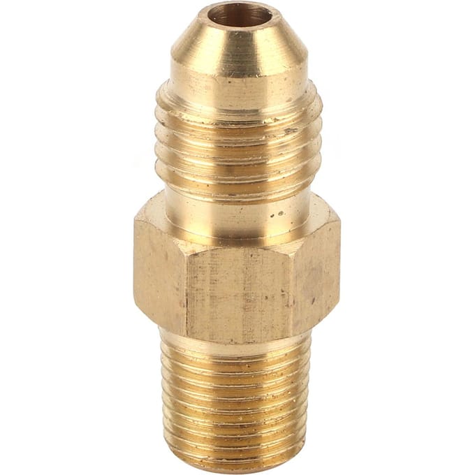Messing Olie Gas Fitting Koppeling Recht AN4 Mannelijk naar 18in Mannelijk NPT Adapter Connector