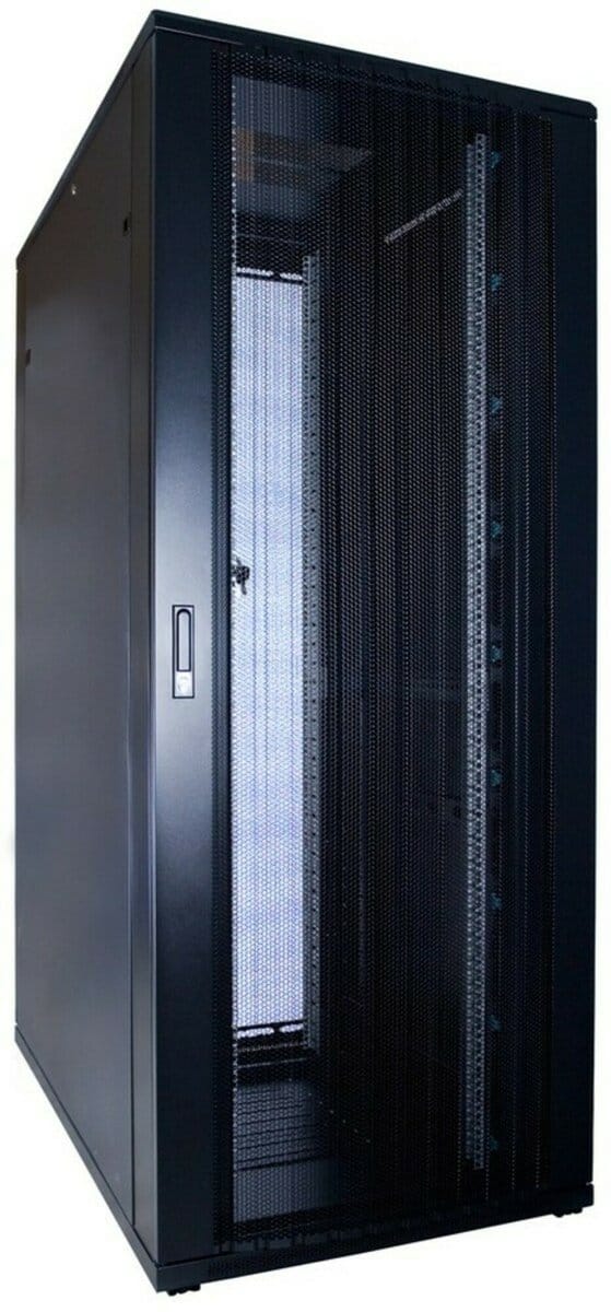 DSIT 42U serverkast met geperforeerde deur 800x1200x2000mm (BxDxH) - serverbehuizing - serverrack - 19 inch