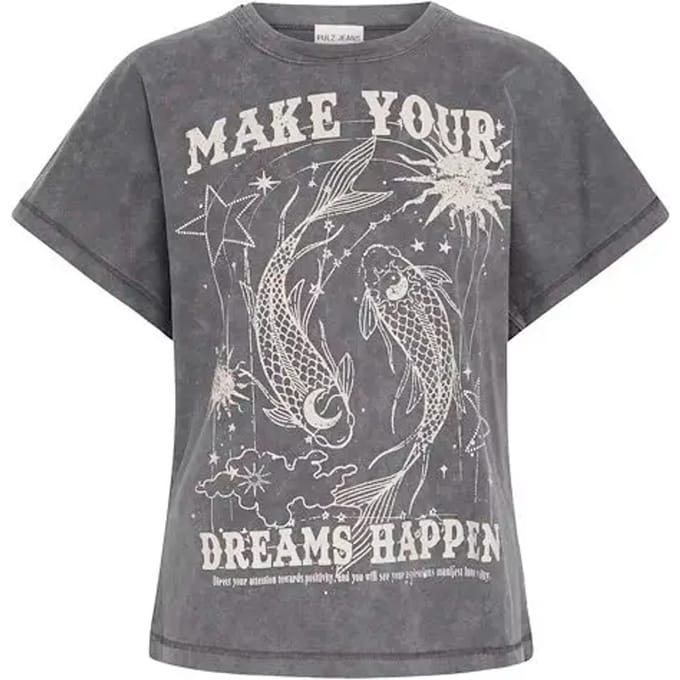 Dames-T-shirt Pulz Jeans Hattiana