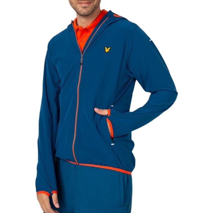 Lyle & Scott blauw vedergewicht jack