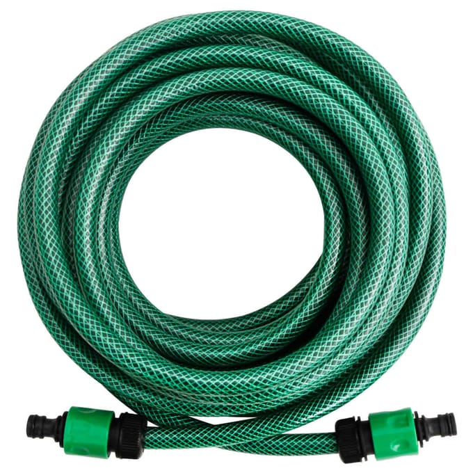 vidaXL - Zwembadslang - 30 - m - PVC - groen