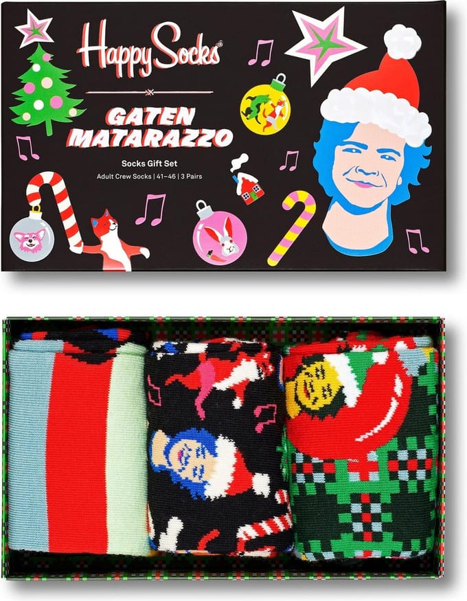 Happy Socks 3-Pack Seize the Season Holiday Gift Set - Maat 36-40