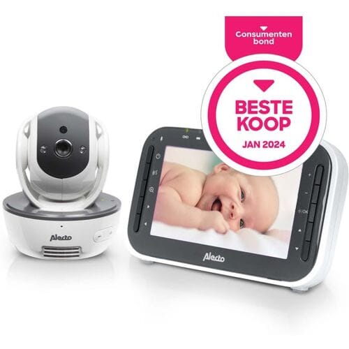 Alecto DVM200M babyfoon met camera en 4.3 inch kleurenscherm White unisex