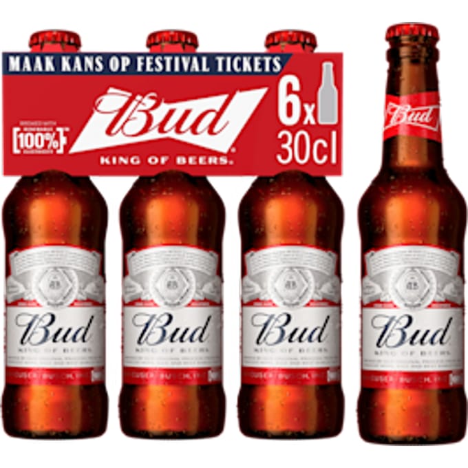 Budweiser Pilsner - 6 x 300 ml