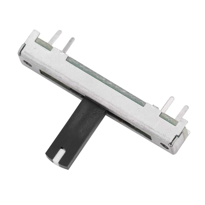 10 Stuks B50K Schuif Potentiometer Pots Gitaar Onderdelen black