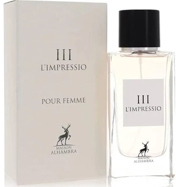 III L'impressio Pour Femme by Maison Alhambra Eau De Parfum Spray 3.4 oz