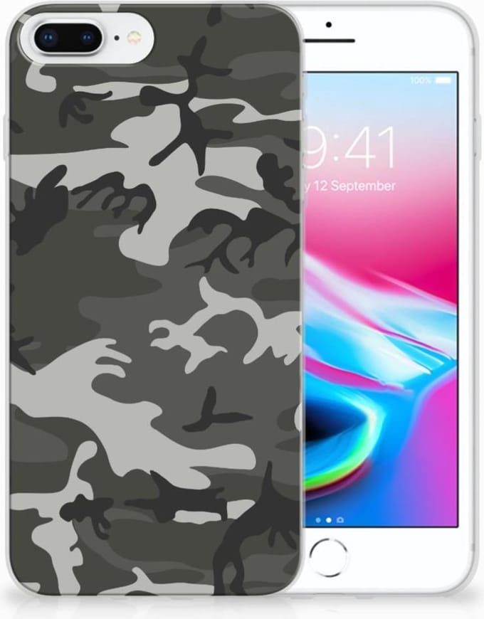 Apple iPhone 7 Plus | 8 Plus TPU bumper Army Light