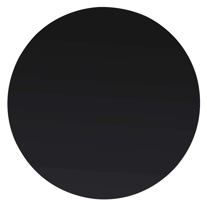 vidaXL - Tafelblad - van - gehard - glas - 500 - mm - rond