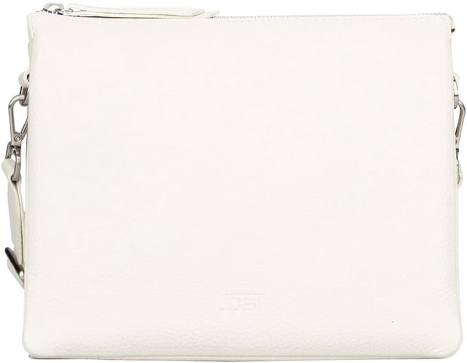 JOST Leren schoudertas Vika Shoulder Bag Cream White crème