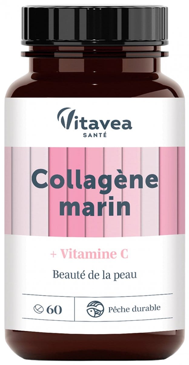 Vitavea Marien Collageen + Vitamine C Schoonheid van de Huid 60 Tabletten