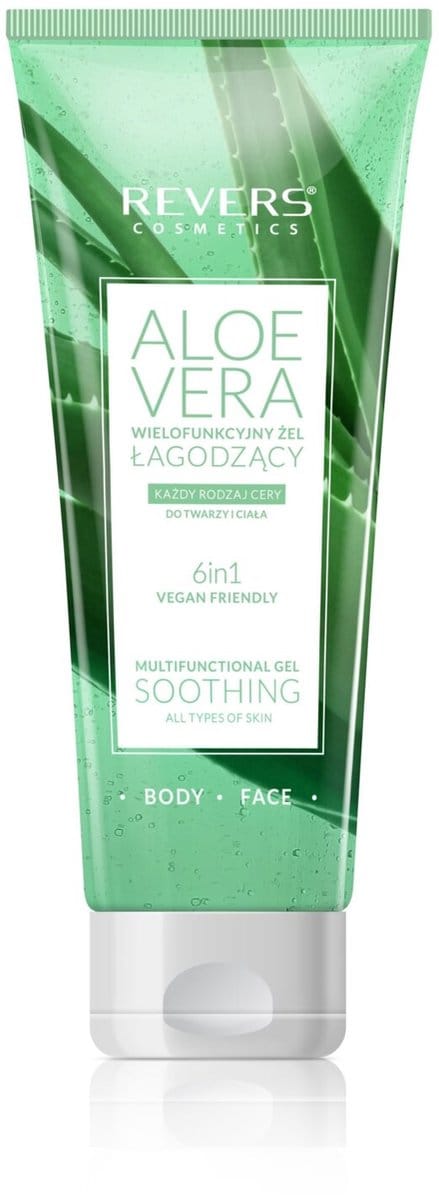 REVERS® Aloe Vera Soothing Multifunctional Gel 99% Aloe 250ml.