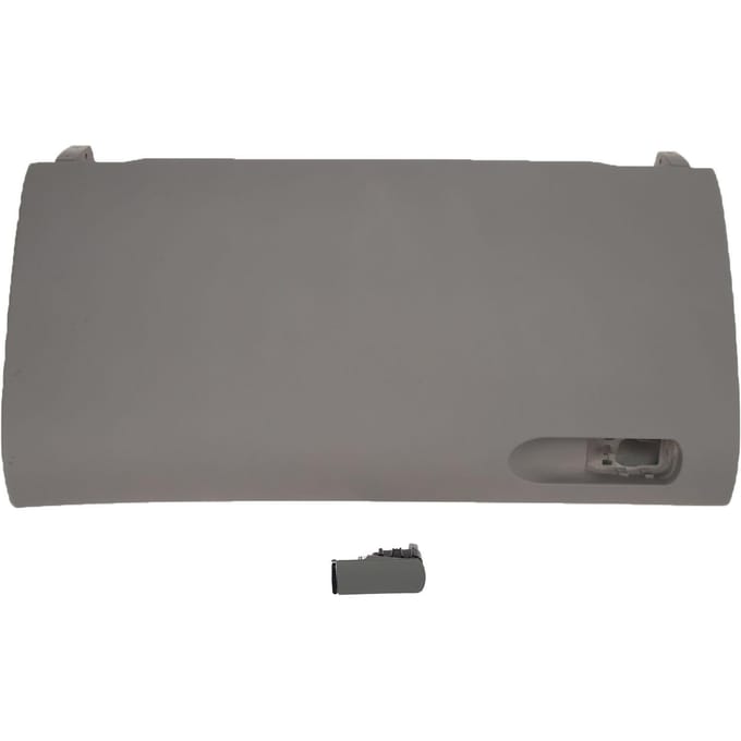 Handschoenvakdeksel met Gesp Krasbestendig Gemakkelijk te Reinigen ABS 8E1857124A voor A4 B7 2001 tot 2008 Grey gray