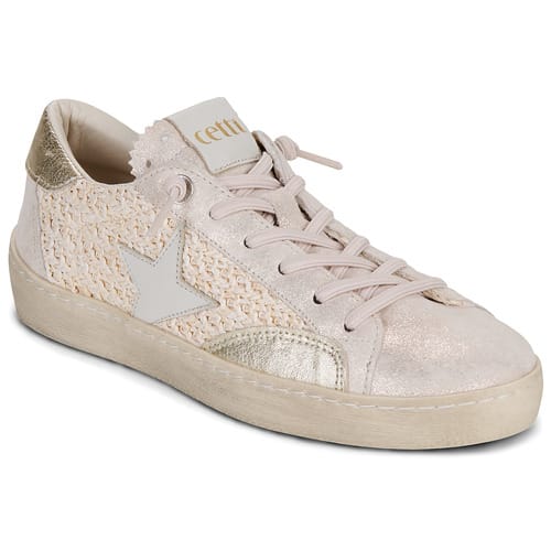 Lage Sneakers Cetti C-1342-SRA-V26-SATURNO-RAFIA-NATURAL