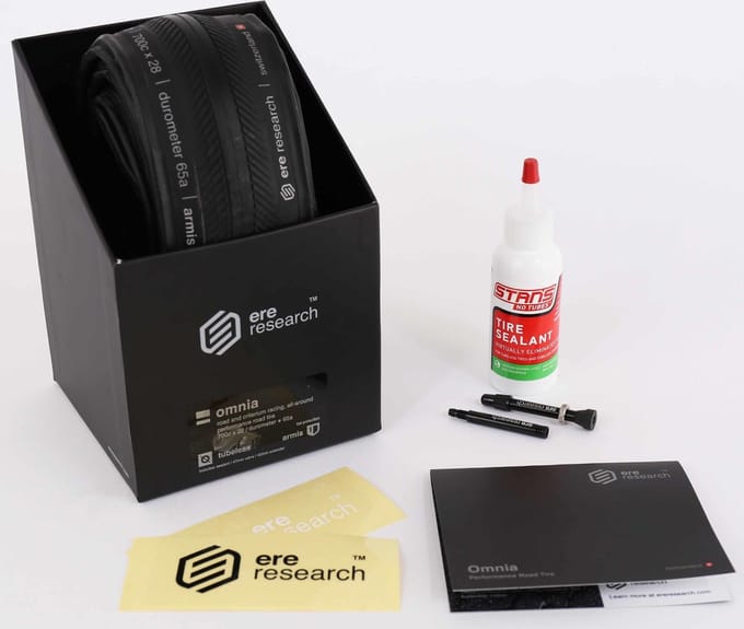 Ere Research Omnia Tubeless Fold Zwart 120TPI 24 mm