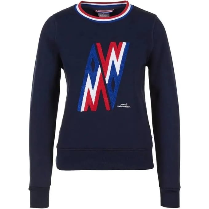 Damesfleece trui met ronde hals Peak Mountain Atamine