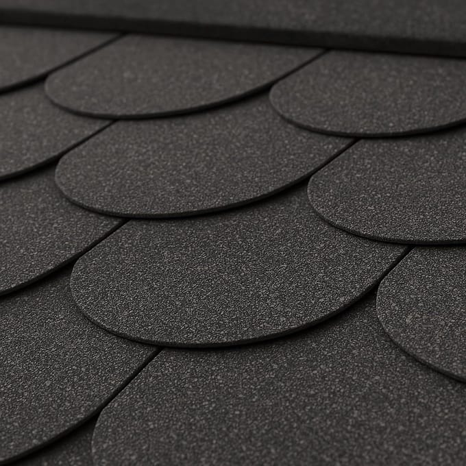 Dakspanen - Bitumen dakbedekking - Dakbedekking - Weerbestendig - 3 m2 - Zwart