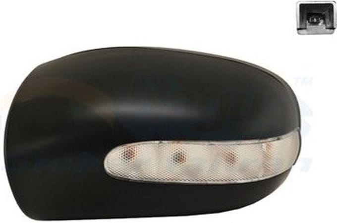 VanWezel 3032841 - Couvercle de rétroviseur gauche pour Mercedes C w203 de 2000 à 2007
