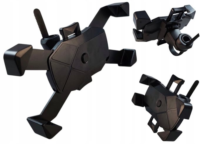 Robuuste Fiets Telefoonhouder 360° Verstelbaar voor Scooter & Motor