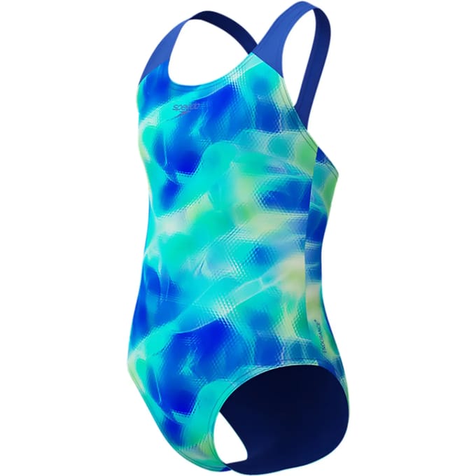 SPEEDO print splashb 1p blu/grn 00262-3002