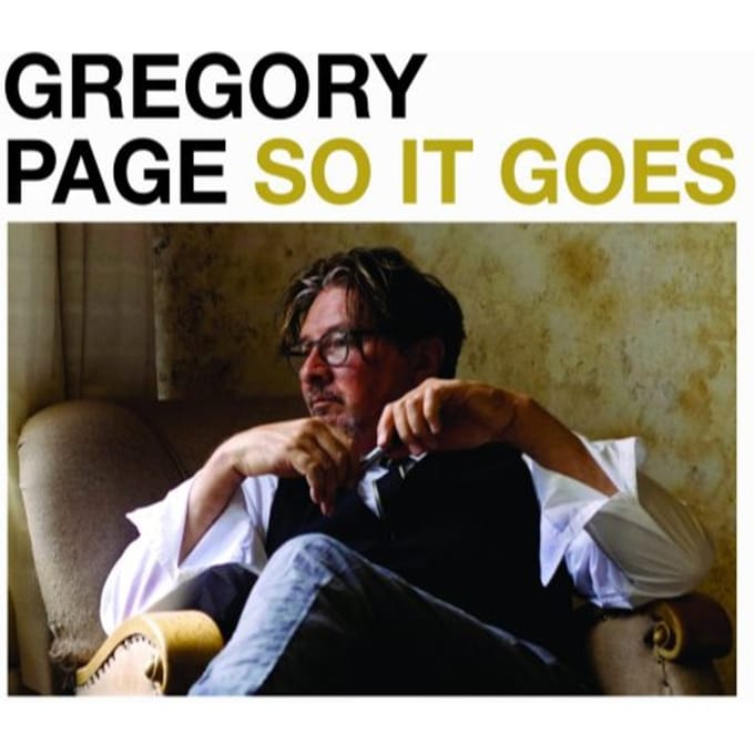 So It Goes - Gregory Page