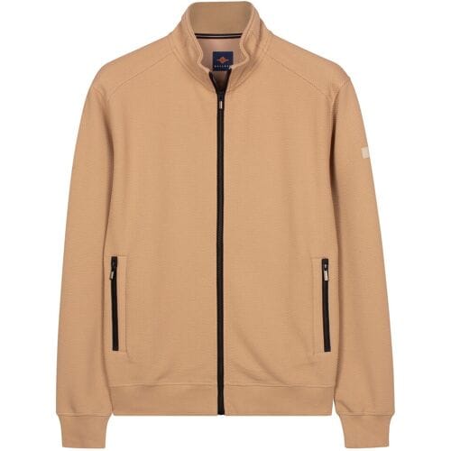Baileys – Heren Vest – Jacquard Sweatvest – Sportief Vest – Beige – 612232-83