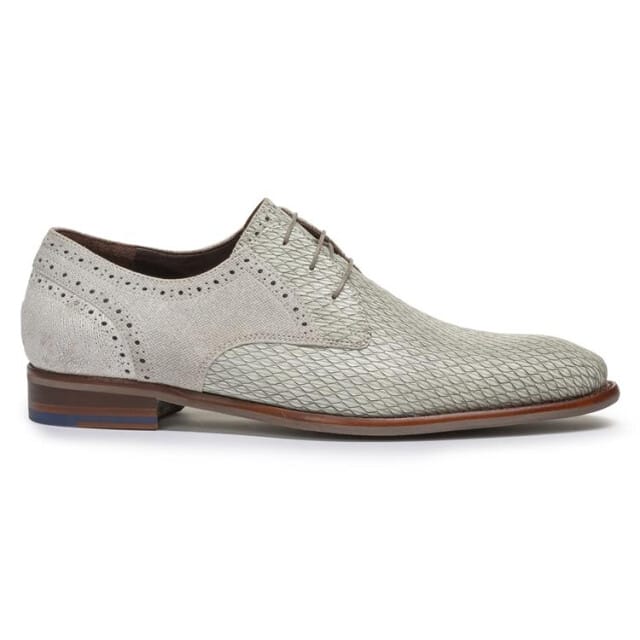 Floris Van Bommel Sfm-30361 De Stapper Nette schoenen - Veterschoenen - Heren - Grijs - Maat 45⅓