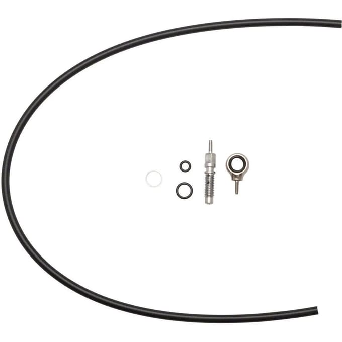 Vorkdeel rockshox x-loc leiding  incl banjo en toebehoren - ZWART